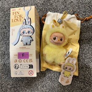 Authentic Opened Labubu The Monsters Pin For Love F
